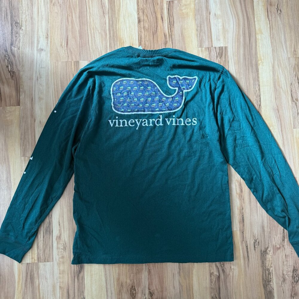 Men's Vineyard Vines Long Sleeve Holiday Shirt NWT, Size S